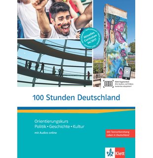 100 Stunden Deutschland, Kurs- und Übungsbuch mit Audios online
