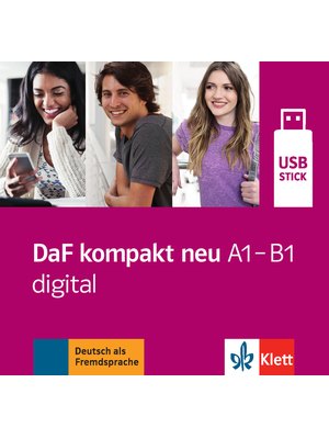 DaF kompakt neu A1-B1 digital, USB-Stick