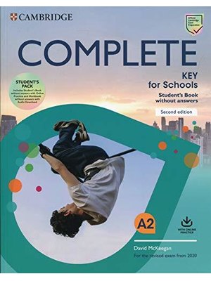 Complete Key for Schools, Student's Book without Answers with Online Practice and Workbook without Answers with Audio Download