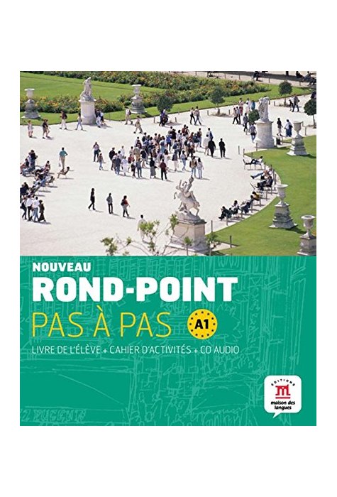 Nouveau Rond-Point pas à pas A1, Livre de l’élève + Cahier d’exercices + CD audio