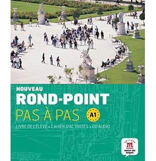 Nouveau Rond-Point pas à pas A1, Livre de l’élève + Cahier d’exercices + CD audio