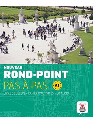 Nouveau Rond-Point pas à pas A1, Livre de l’élève + Cahier d’exercices + CD audio