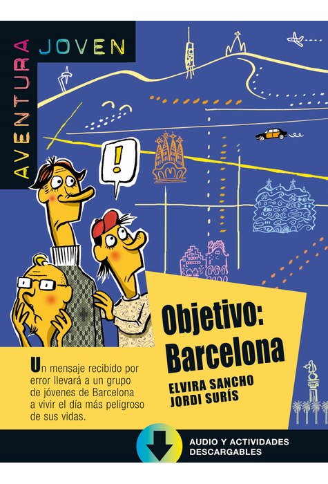 Objetivo: Barcelona, Libro + descarga mp3 (A1)