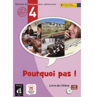 Pourquoi pas! 4, Livre de l’élève + CD audio