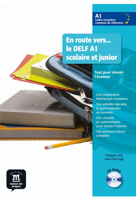 En route vers… le DELF A1 scolaire et junior, Livre de l’élève + CD audio