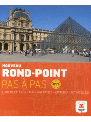 Nouveau Rond-Point pas à pas B1.1, Livre de l’élève + Cahier d’exercices + CD audio