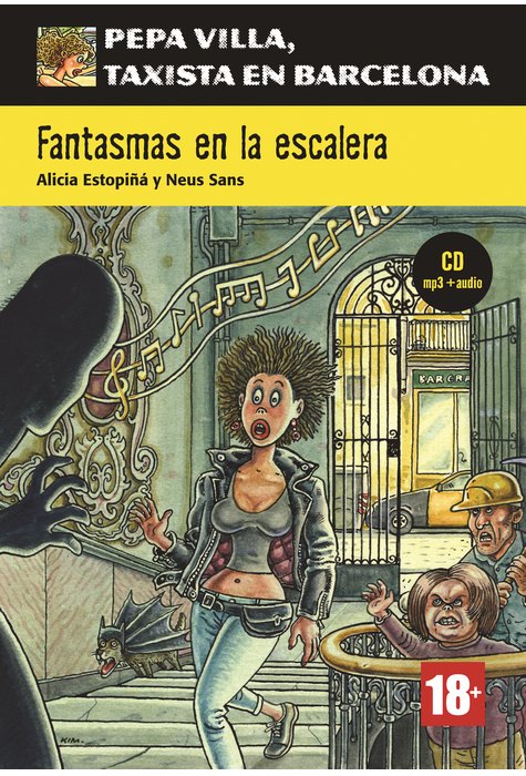 Fantasmas en la escalera, Libro + CD (A1)