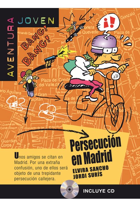 Persecución en Madrid, Libro + CD