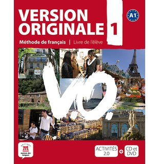 Version Originale 1, Livre de l’élève A1 + CD audio + DVD