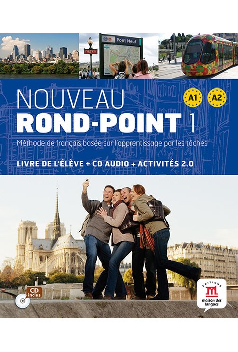 Nouveau Rond-Point 1, Livre de l’élève + CD audio