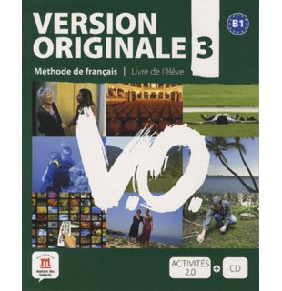 Version Originale 3, Livre de l’élève B1 + CD