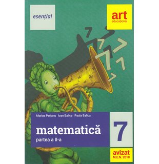 (esențial)  MATEMATICĂ pentru clasa a VII-a. Semestrul al II-lea