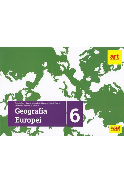 GEOGRAFIA Europei. Caiet pentru clasa a VI-a