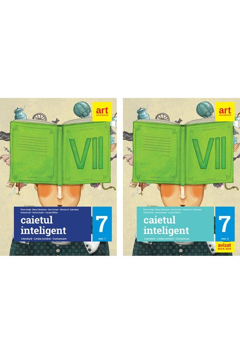 SET Caietul inteligent. LITERATURĂ. Limba română. Comunicare. Clasa a VII-a. SET Caietul inteligent. LITERATURĂ. Limba română. Comunicare. Clasa a VII-a.