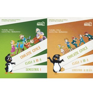 Manual pentru clasa a III-a. (vol 1+2 cu CD)