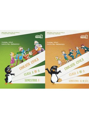 Manual pentru clasa a III-a. (vol 1+2 cu CD)