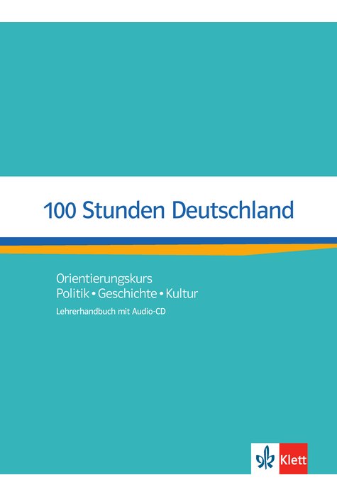 100 Stunden Deutschland, Lehrerhandbuch mit Audio-CD