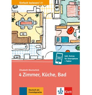 4 Zimmer, Küche, Bad, Buch + Online-Angebot