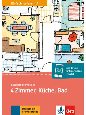 4 Zimmer, Küche, Bad, Buch + Online-Angebot