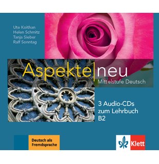 Aspekte neu B2, 3 Audio-CDs zum Lehrbuch
