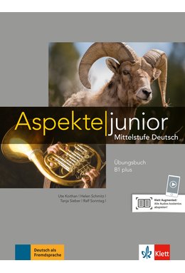 Aspekte junior B1 plus, Übungsbuch mit Audios