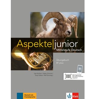 Aspekte junior B1 plus, Übungsbuch mit Audios