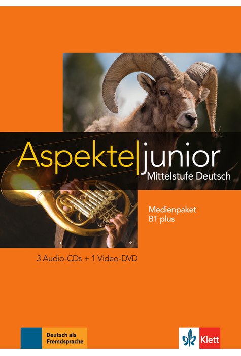 Aspekte junior B1 plus, Medienpaket (3 Audio-CDs + Video-DVD) Aspekte junior B1 plus, Medienpaket (3 Audio-CDs + Video-DVD)
