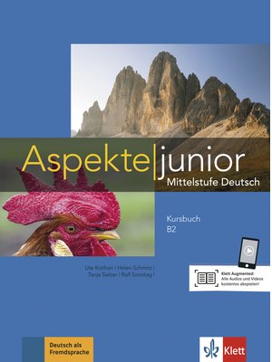 Aspekte junior B2, Kursbuch mit Audios und Videos