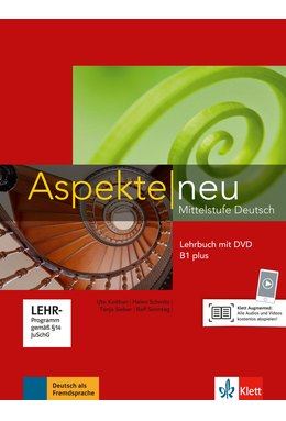 Aspekte neu B1 plus, Lehrbuch mit DVD