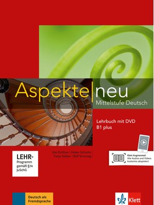 Aspekte neu B1 plus, Lehrbuch mit DVD