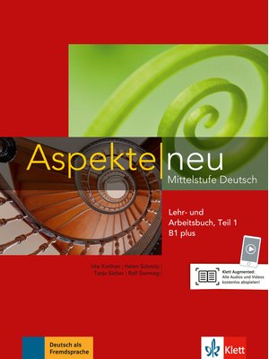 Aspekte neu B1 plus, Lehr- und Arbeitsbuch mit Audio-CD, Teil 1