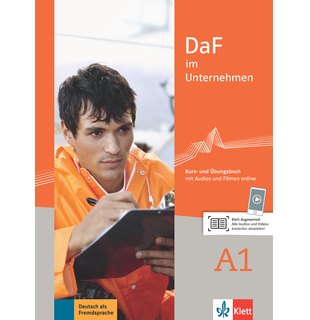 DaF im Unternehmen A1, Kurs- und Übungsbuch mit Audios und Filmen