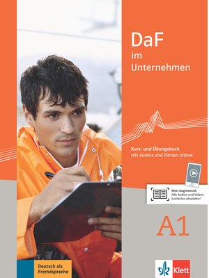 DaF im Unternehmen A1, Kurs- und Übungsbuch mit Audios und Filmen