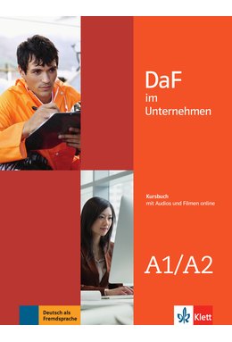 DaF im Unternehmen A1-A2, Kursbuch mit Audios und Filmen online