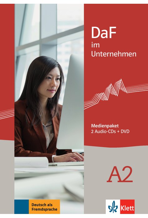 DaF im Unternehmen A2, Medienpaket (2 Audio-CDs + DVD)