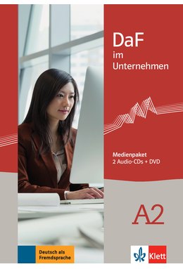 DaF im Unternehmen A2, Medienpaket (2 Audio-CDs + DVD)