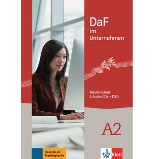 DaF im Unternehmen A2, Medienpaket (2 Audio-CDs + DVD)