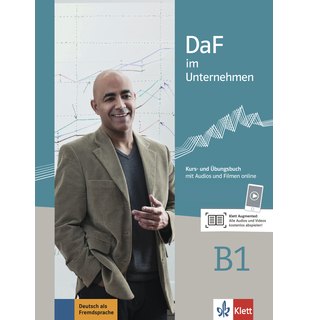 DaF im Unternehmen B1, Kurs- und Übungsbuch mit Audios und Filmen online