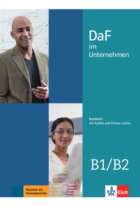 DaF im Unternehmen B1/B2, Kursbuch mit Audios und Filmen online