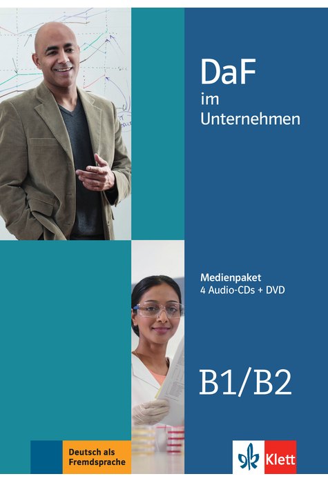 DaF im Unternehmen B1-B2, Medienpaket (4 Audio-CDs + DVD)