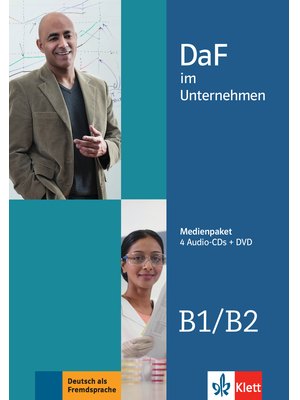 DaF im Unternehmen B1-B2, Medienpaket (4 Audio-CDs + DVD)