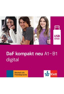 DaF kompakt neu A1-B1 digital, USB-Stick