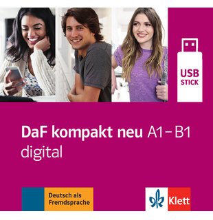 DaF kompakt neu A1-B1 digital, USB-Stick