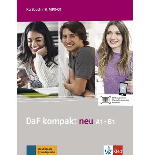 DaF kompakt neu A1-B1, Kursbuch mit MP3-CD