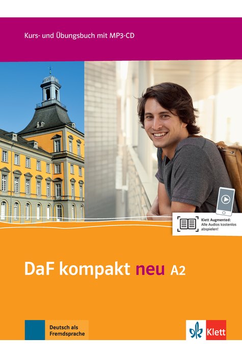 DaF kompakt neu A2, Kurs- und Übungsbuch mit MP3-CD