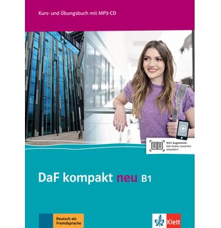 DaF kompakt neu B1, Kurs- und Übungsbuch mit MP3-CD