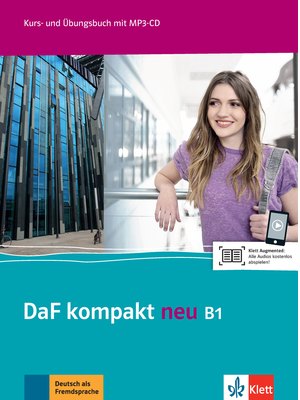 DaF kompakt neu B1, Kurs- und Übungsbuch mit MP3-CD