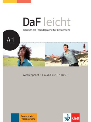 DaF leicht A1, Medienpaket (4 Audio-CDs + 1 DVD)