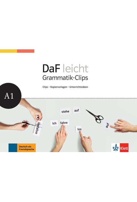 DaF leicht A1, Heft mit Grammatik-Clips - Kopiervorlagen und Unterrichtsideen