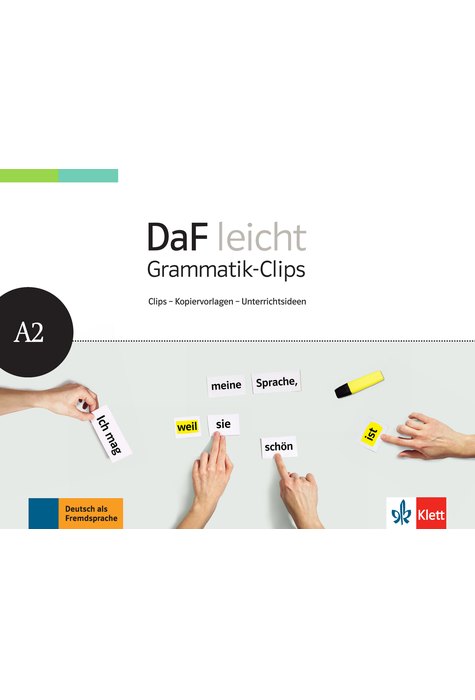 DaF leicht A2, Heft mit Grammatik-Clips - Kopiervorlagen und Unterrichtsideen